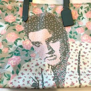 Limited Edition Coach x Elvis tote bag